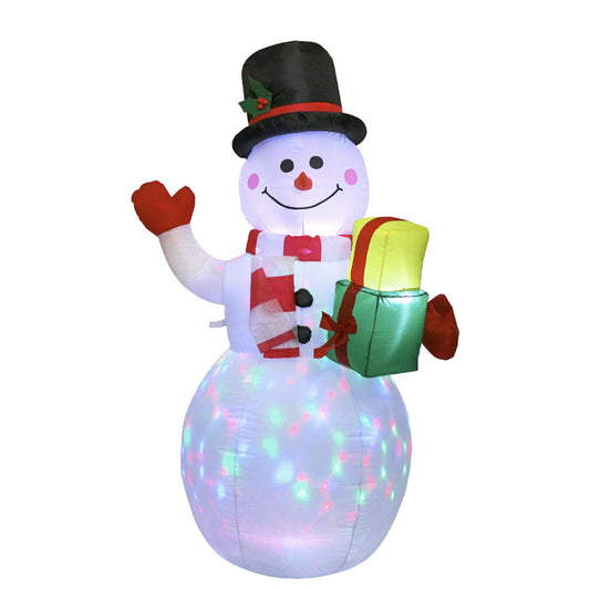 Christmas LED inflatable Doll