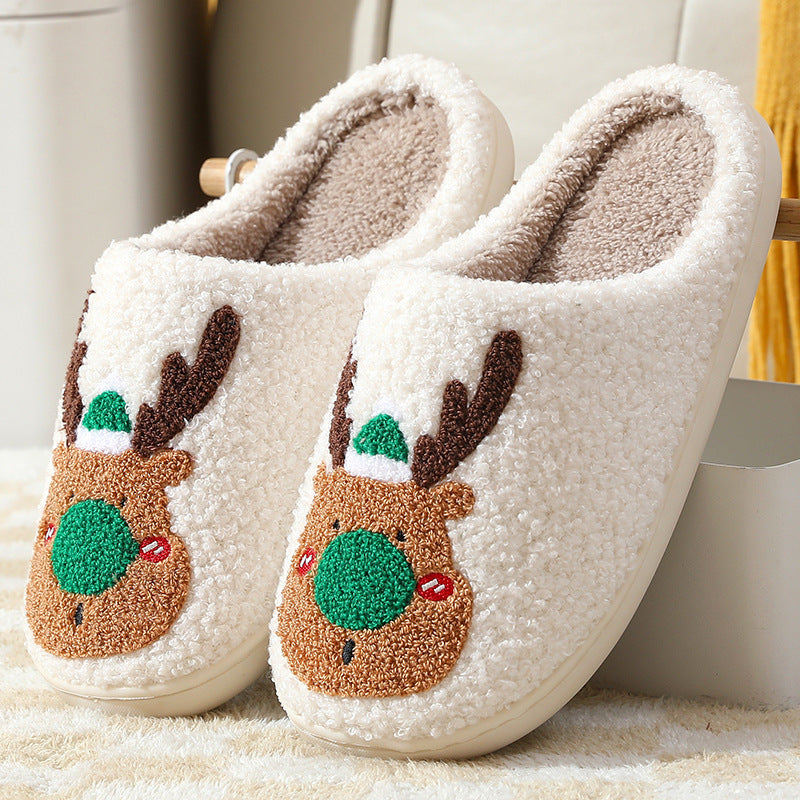 Christmas Elk Slippers