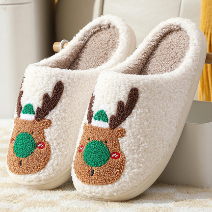 Christmas Elk Slippers
