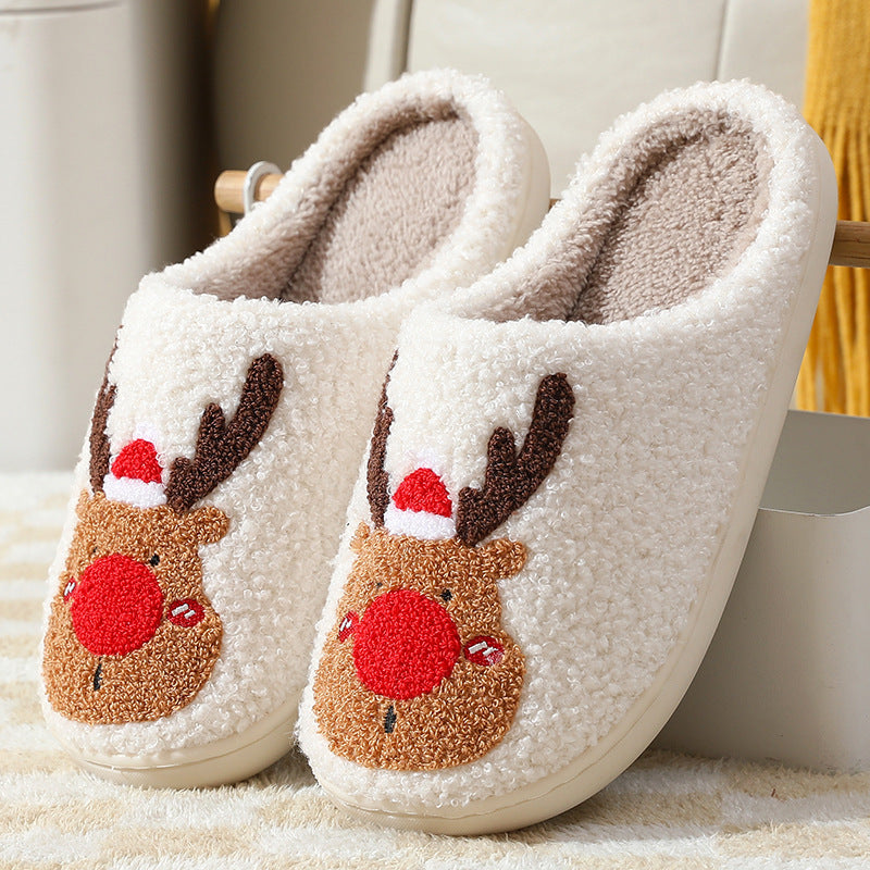 Christmas Elk Slippers