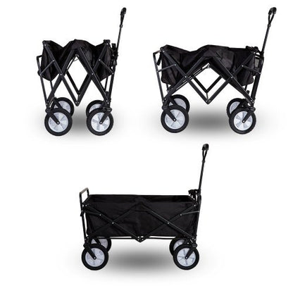 Garden Cart Foldable Pull Wagon Hand Cart Garden Transport Cart Collapsible Portable Folding Cart
