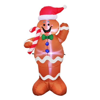Christmas LED inflatable Doll