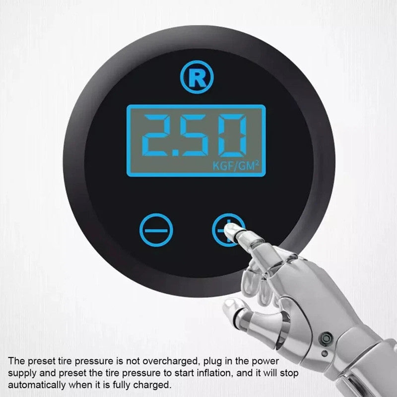 Electric Corded 12V 150PSI Car Tyre Inflator  Portable Air Compressor