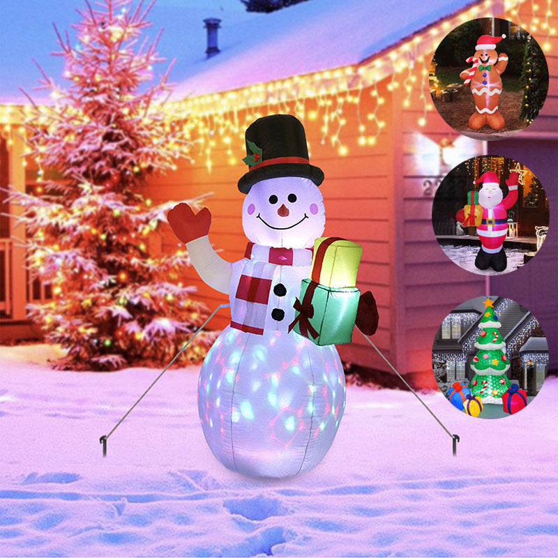 Christmas LED inflatable Doll