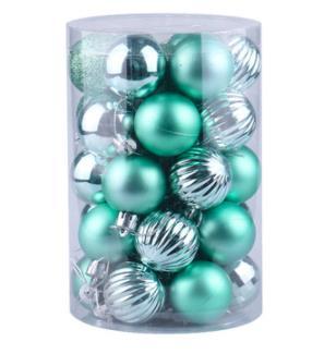 34PCS Christmas Tree Ornaments
