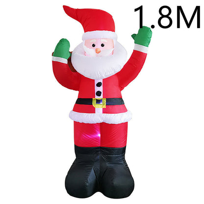 Christmas LED inflatable Doll