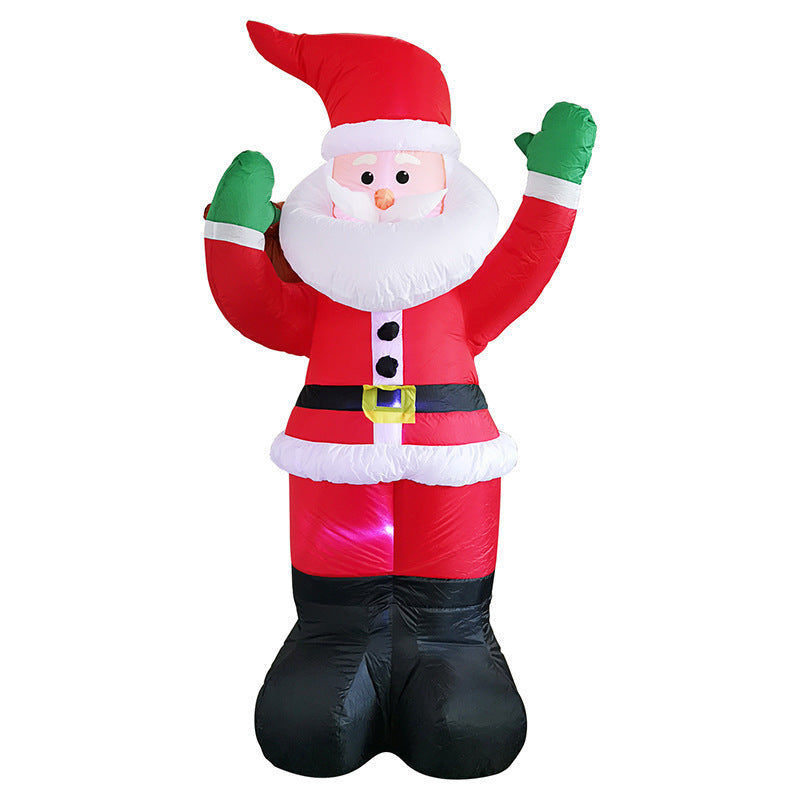 Christmas LED inflatable Doll