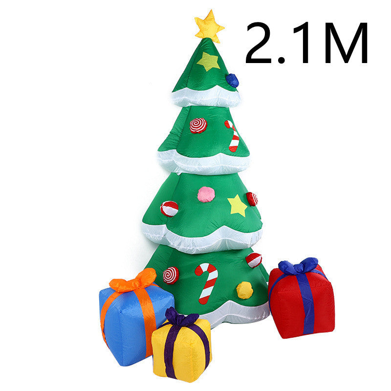 Christmas LED inflatable Doll