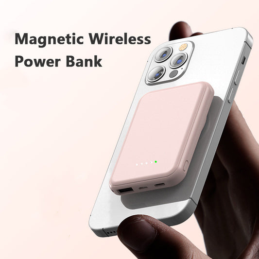 Fast Charging Magnetic Wireless Power Bank