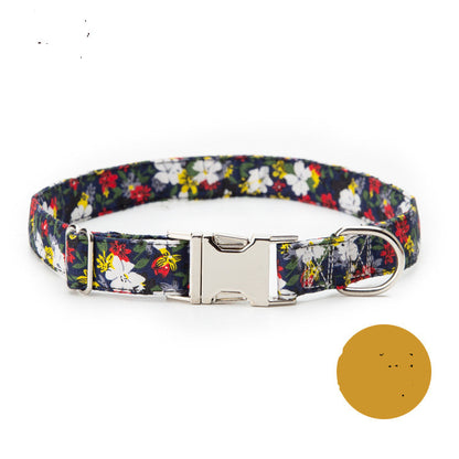 Adjustable Nylon Custom Dog Collar Free Engraved Name ID Tag Personalized