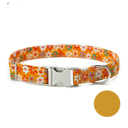 Adjustable Nylon Custom Dog Collar Free Engraved Name ID Tag Personalized