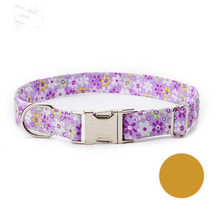 Adjustable Nylon Custom Dog Collar Free Engraved Name ID Tag Personalized